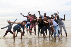 2017 - Sortie de fin d'année - Plage de Fort-Mahon.