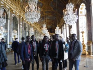 Février 2019 - Sortie à Versailles avec le groupe "Réfugiés".